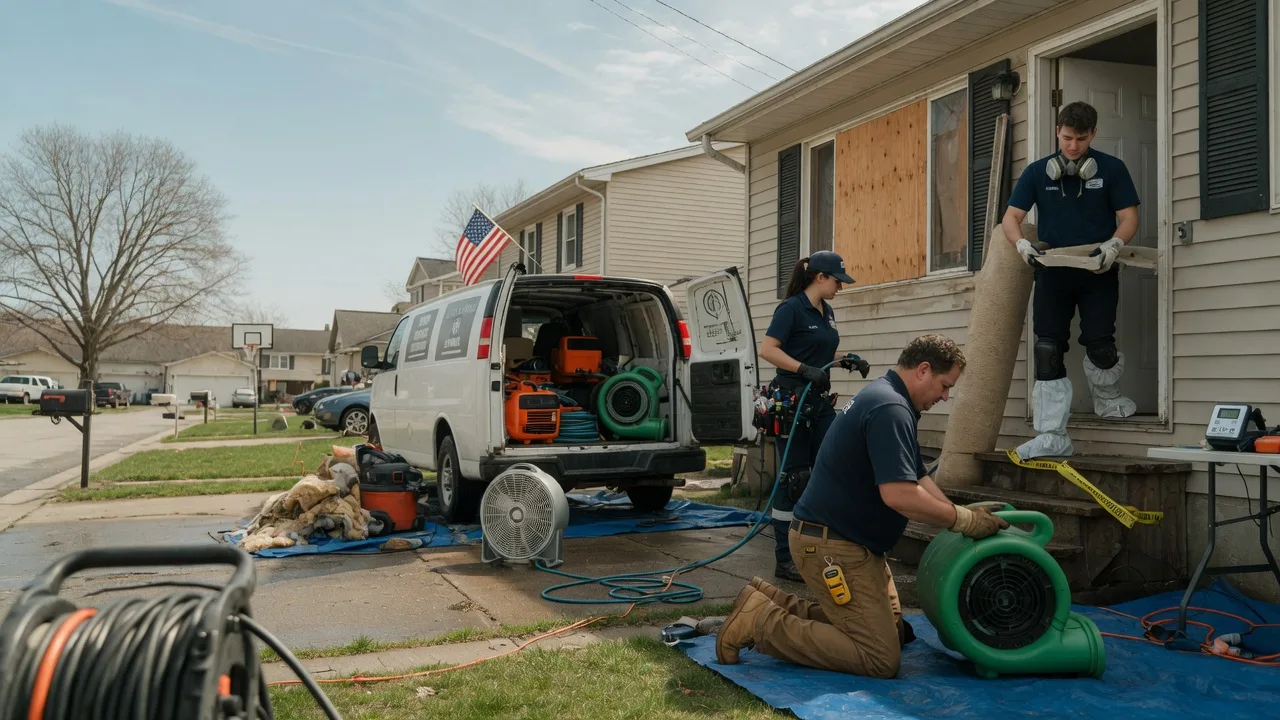 Water Damage Restoration in Lawton, MI near me